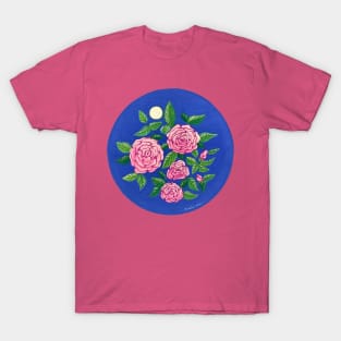 Moonlit Roses T-Shirt